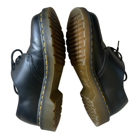 Dr Martens 11837 Black Oxford Shoes Women's Size US 6 L Lace Up Smooth Leather - Picture 4 of 7